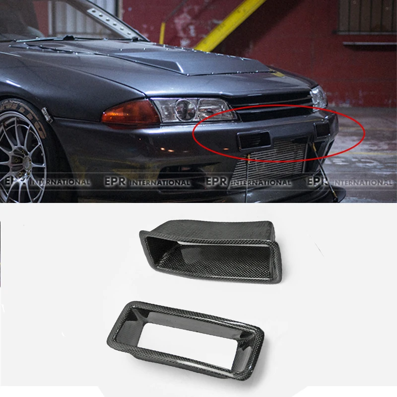 Bodykits For Nissan Skyline R32 Carbon Fiber N1 Style NIS Bumper Vent Glossy Fibre Racing Air Duct Intake Body Kit Trim
Bodykits For Nissan Skyline R32 Carbon Fiber N1 Style NIS Bumper Vent Glossy Fibre Racing Air Duct Intake Body Kit Trim