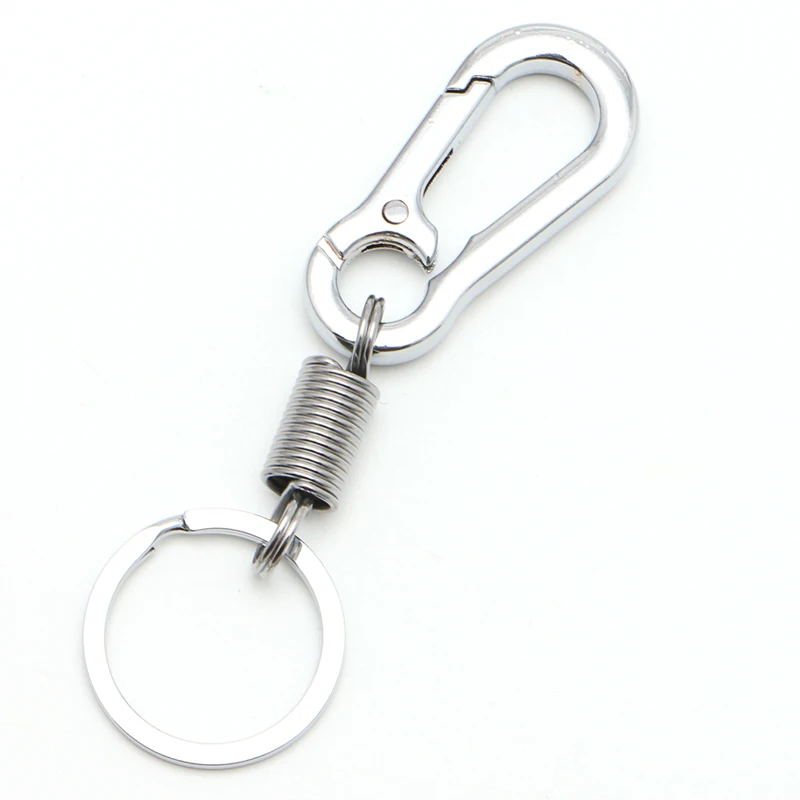 Stainless Steel Hook Clip Hanging Retractable Suspension Anti Lost Keychain New 652B
Stainless Steel Hook Clip Hanging Retractable Suspension Anti Lost Keychain New 652B
