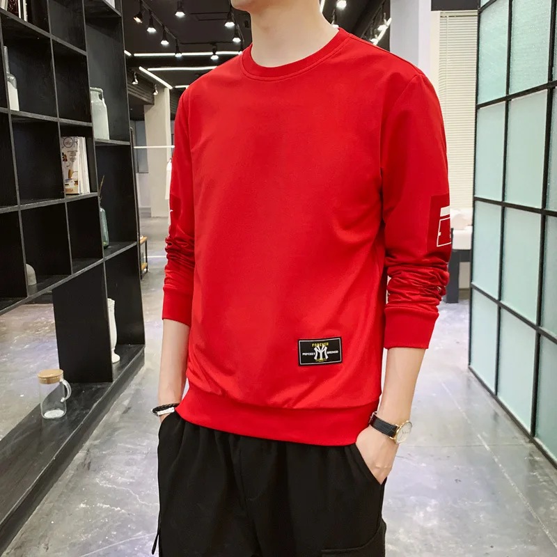 Spring autumn men's sweatershirt casual fashion young students pullover round neck long sleeve bottoming shirt sweatshirt hoodie
Spring autumn men's sweatershirt casual fashion young students pullover round neck long sleeve bottoming shirt sweatshirt hoodie