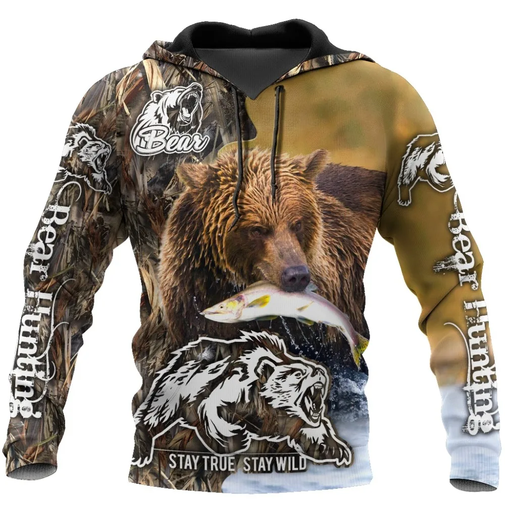 New Fashion Autumn Hoodies Bear Hunting 3D Full Printed Mens Sweatshirt Unisex Zip Casual Jacket DY81
New Fashion Autumn Hoodies Bear Hunting 3D Full Printed Mens Sweatshirt Unisex Zip Casual Jacket DY81