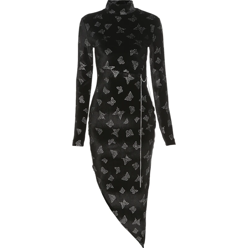 XUXI Hollow Sexy Dress Women Irregular Over The Knee Split Dress Temperament Slim And Thin Hip Skirt Spring Autumn 2021 E1638
XUXI Hollow Sexy Dress Women Irregular Over The Knee Split Dress Temperament Slim And Thin Hip Skirt Spring Autumn 2021 E1638