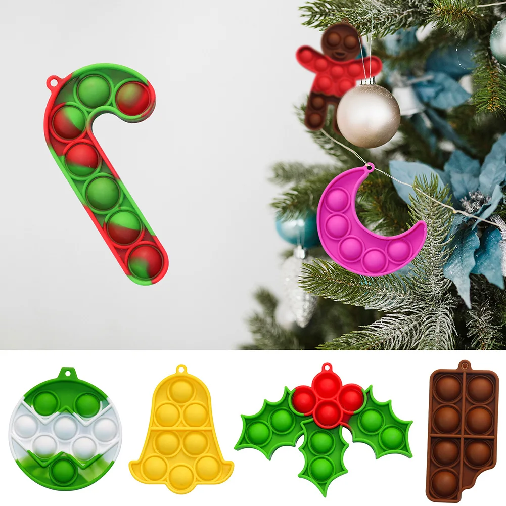Sensory Toy Autism Special Stress Reliever Bubble Christmas Press Bubble Xmas Pendant Child Adult Sensory Toy
Sensory Toy Autism Special Stress Reliever Bubble Christmas Press Bubble Xmas Pendant Child Adult Sensory Toy