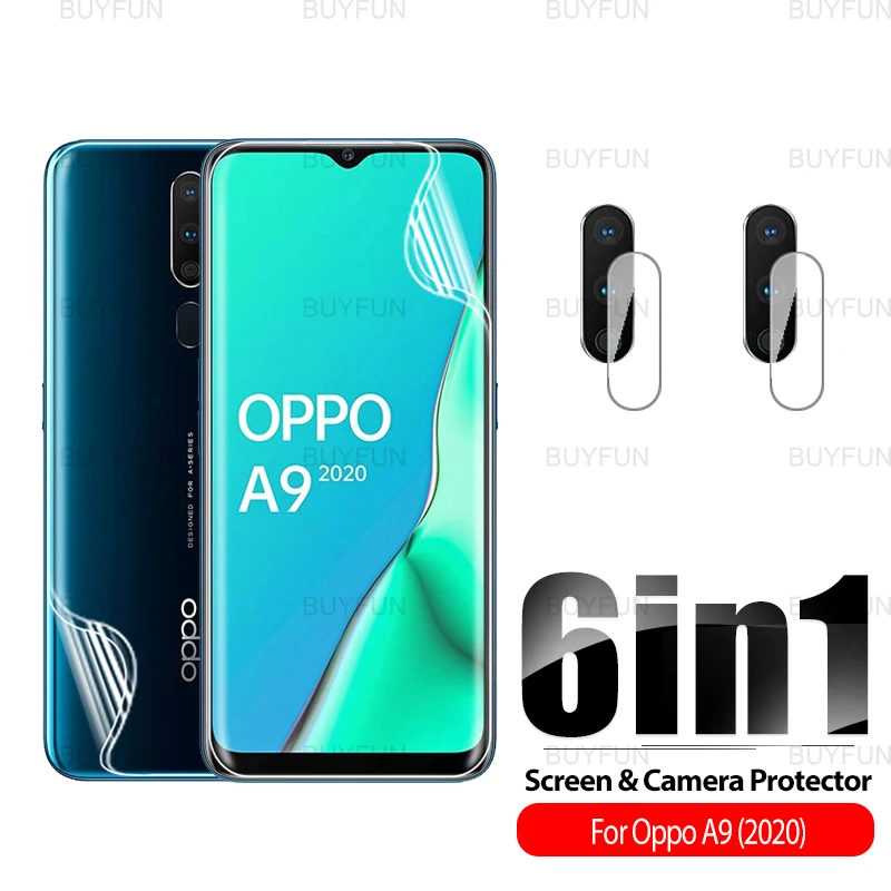 6in1 Hydrogel Film For OPPO A9 2020 6.5inch HD Front Back Safety Soft Film On For oppo A9 appo A5 2020 Camera Protective Film
6in1 Hydrogel Film For OPPO A9 2020 6.5inch HD Front Back Safety Soft Film On For oppo A9 appo A5 2020 Camera Protective Film