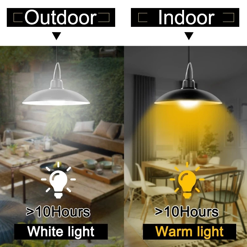 LED Solar Double Head Chandelier Outdoor Indoor Solar Light with Wire Bulb Shed Light Home Garden Courtyard
LED Solar Double Head Chandelier Outdoor Indoor Solar Light with Wire Bulb Shed Light Home Garden Courtyard