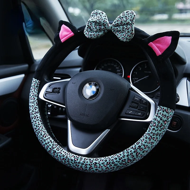 Disney New Autumn and Winter Cartoon Steering Wheel Cover Fashion Cute Bow Plush Cover Car Steering Wheel Cover
Disney New Autumn and Winter Cartoon Steering Wheel Cover Fashion Cute Bow Plush Cover Car Steering Wheel Cover