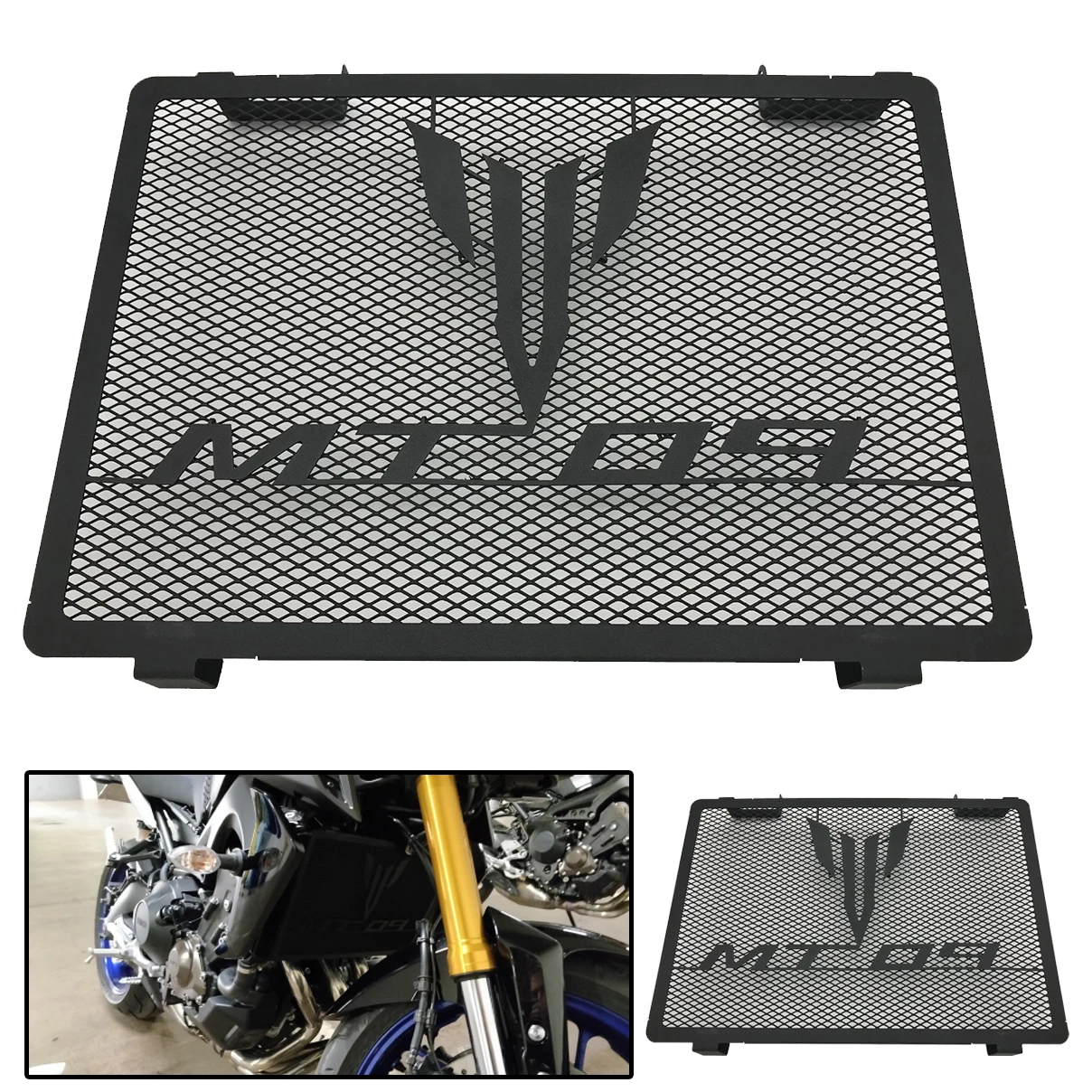 SEMSPEED для YAMAHA MT09 2014-2019 2020 MT-09 Tracer 900 GT FZ-09 XSR900 решетка радиатора Гриль Крышка защита