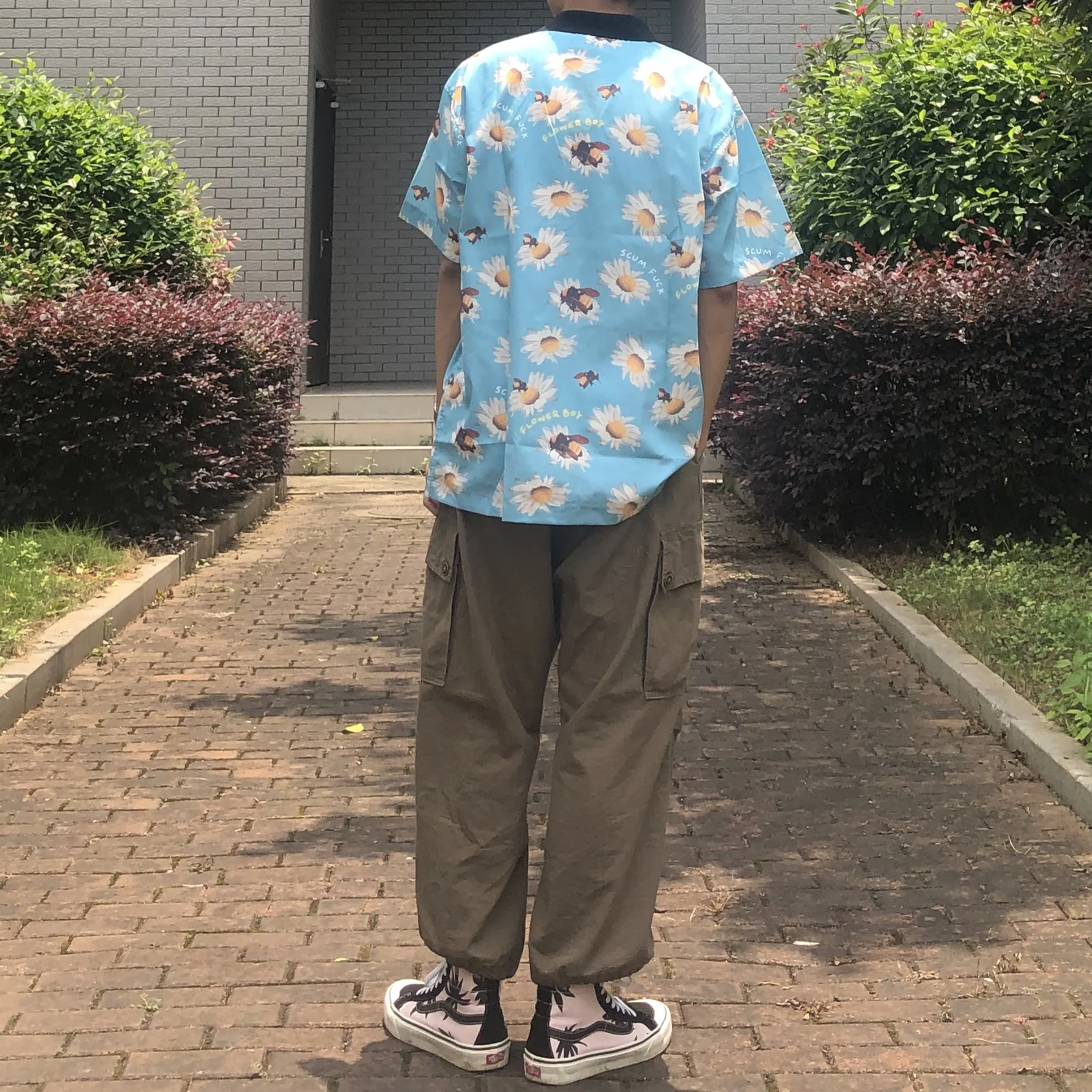 New Men golf Sunflower bee Le Fleur Tyler The Creator Cotton Casual Shirts Shirt high quality Pocket Short-sleeves Top #AB5
New Men golf Sunflower bee Le Fleur Tyler The Creator Cotton Casual Shirts Shirt high quality Pocket Short-sleeves Top #AB5