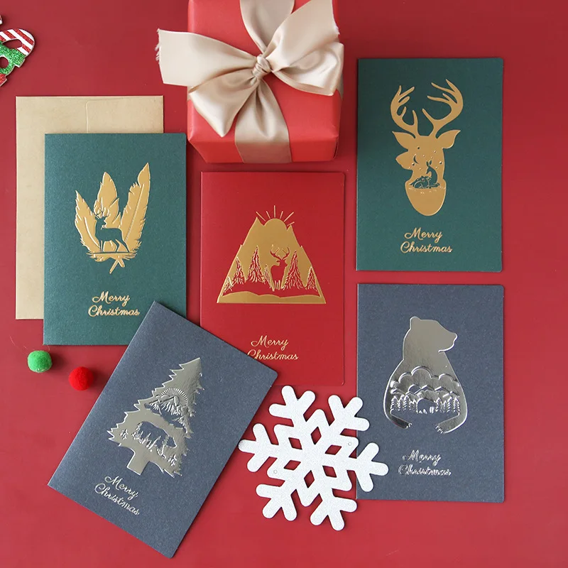 5pcs Christmas Thank You Cards Greeting Cards With Envelope Christmas Postcard Gift Creative Christmas Decoration
5pcs Christmas Thank You Cards Greeting Cards With Envelope Christmas Postcard Gift Creative Christmas Decoration