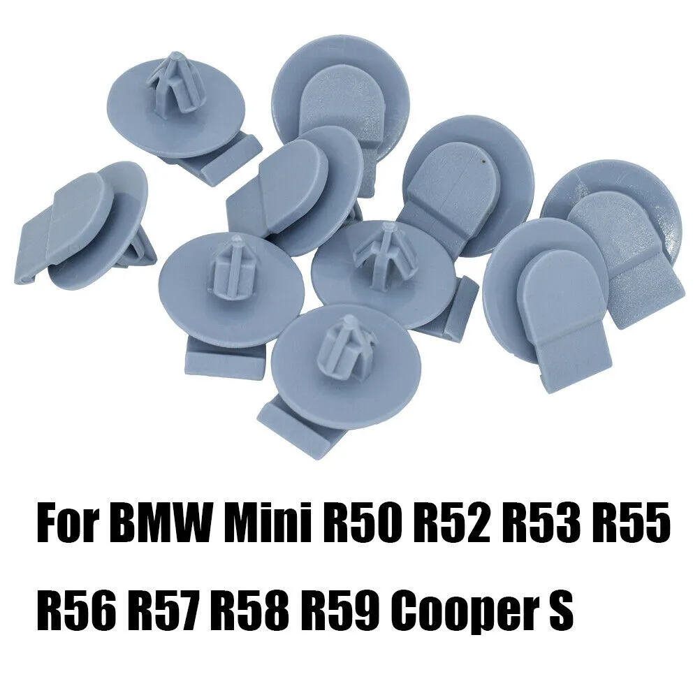 50pcs Car Clips Exterior Fender Wheel Trim Arch Clips Accessories For BMW Mini Cabrio Coupe Roadster Clubman R55 R56 R57 R58 R59
50pcs Car Clips Exterior Fender Wheel Trim Arch Clips Accessories For BMW Mini Cabrio Coupe Roadster Clubman R55 R56 R57 R58 R59