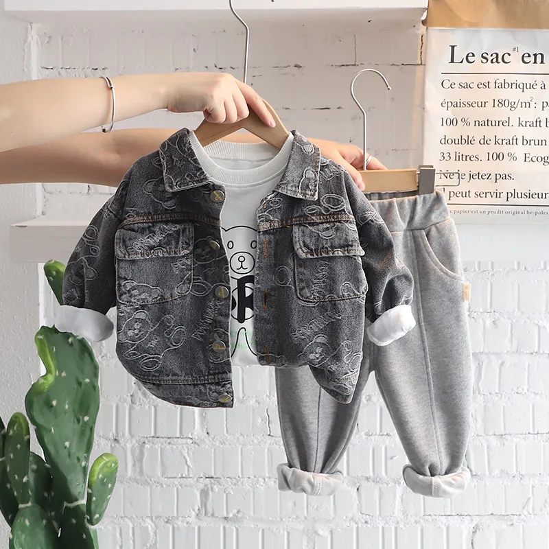 Sportswear Children Boys Kids Cotton Shirt Pants 2021 Spring Autumn Children Clothing Baby Casual 3PCS of Children Girl Outfit
Sportswear Children Boys Kids Cotton Shirt Pants 2021 Spring Autumn Children Clothing Baby Casual 3PCS of Children Girl Outfit