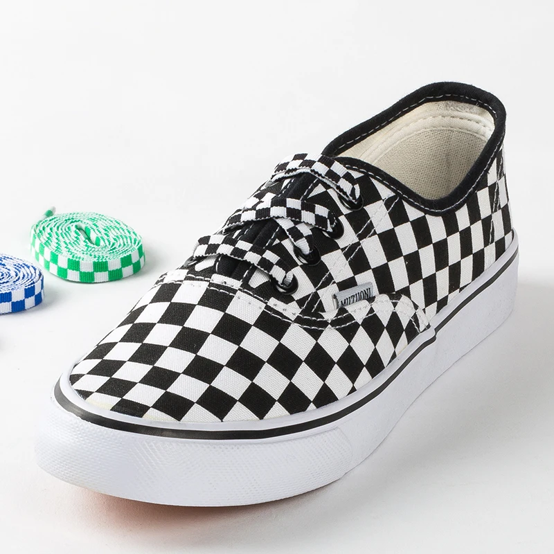 2021 New 1CM Colorful Unsex Flat Black White Grid Shoe Laces Polyester Printed Checkered Ribbons Shoelaces Flat Mosaic Shoelaces
2021 New 1CM Colorful Unsex Flat Black White Grid Shoe Laces Polyester Printed Checkered Ribbons Shoelaces Flat Mosaic Shoelaces