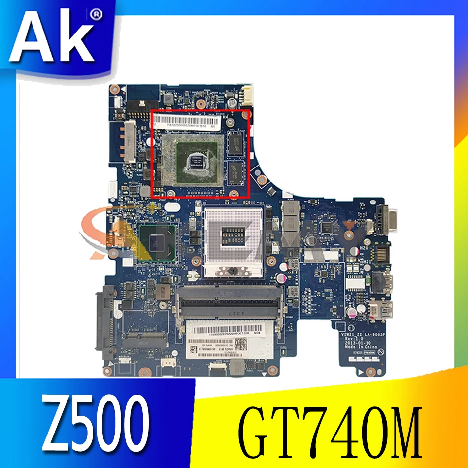 Akemy для Lenovo Z500 Материнская плата ноутбука VIWZ1 Z2 LA-9063P PGA989 HM77 GPU GT740M DDR3 100% тесты работы
Akemy для Lenovo Z500 Материнская плата ноутбука VIWZ1 Z2 LA-9063P PGA989 HM77 GPU GT740M DDR3 100% тесты работы