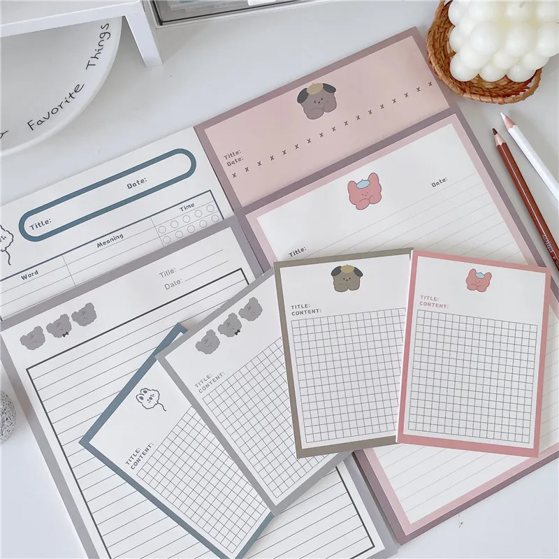 30 Sheets Kawaii Bear Grid Memo Pad Notes Paper Message Daily Weekly Check Planner To Do List Notepad Stationery School Supplies
30 Sheets Kawaii Bear Grid Memo Pad Notes Paper Message Daily Weekly Check Planner To Do List Notepad Stationery School Supplies
