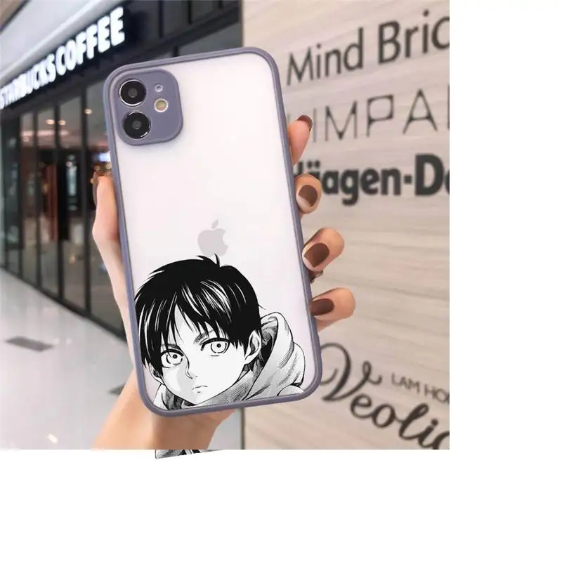 Hot Anime Attack On Titan Phone Cases Matte Transparent For iPhone 12 Mini 11 Pro XR XS Max 7 8 Plus 
Hot Anime Attack On Titan Phone Cases Matte Transparent For iPhone 12 Mini 11 Pro XR XS Max 7 8 Plus