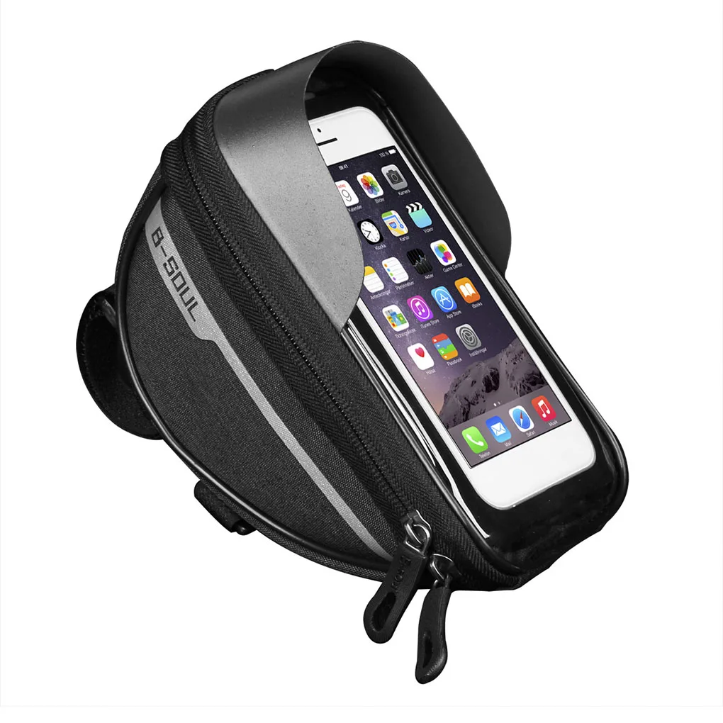 B-SOUL Cycling Bicycle Bike Head Tube Handlebar Cell Mobile Phone Bag Case Holder Screen Phone Mount Bags Case For 6.5in
B-SOUL Cycling Bicycle Bike Head Tube Handlebar Cell Mobile Phone Bag Case Holder Screen Phone Mount Bags Case For 6.5in
