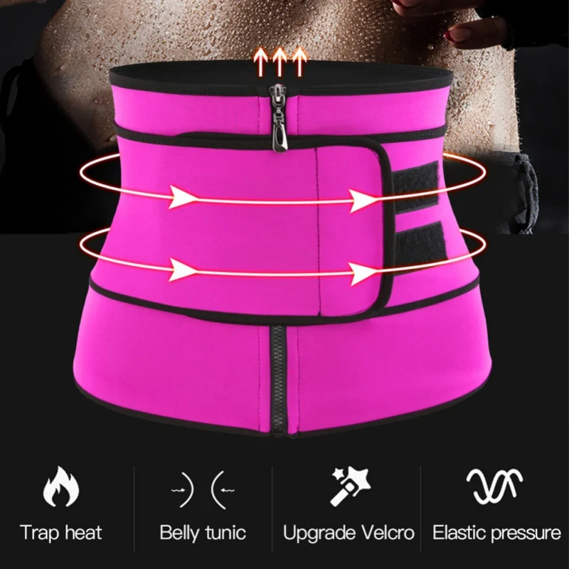 Women Thermo Sweat Belt Waist Trainer Girdle Corset Tummy Body Shaper Shapewear Fat Burning Fitness Modeling Strap
Women Thermo Sweat Belt Waist Trainer Girdle Corset Tummy Body Shaper Shapewear Fat Burning Fitness Modeling Strap