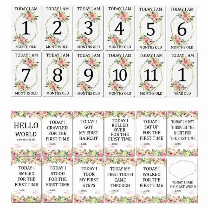 12 Pcs Month Card Baby Monthly Newborn Milestone Photo Cartoon Funny Cards Cards Set Photography Sharing Gift Photo Dropshi R9L8
12 Pcs Month Card Baby Monthly Newborn Milestone Photo Cartoon Funny Cards Cards Set Photography Sharing Gift Photo Dropshi R9L8