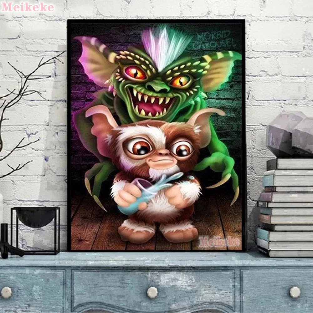 Cartoon Stripe And Gizmo Gremlins Wall Art Home Decor Diamond Painting Mosaic 5D DIY Full Drill Cross Stitch Kits Embroidery
Cartoon Stripe And Gizmo Gremlins Wall Art Home Decor Diamond Painting Mosaic 5D DIY Full Drill Cross Stitch Kits Embroidery