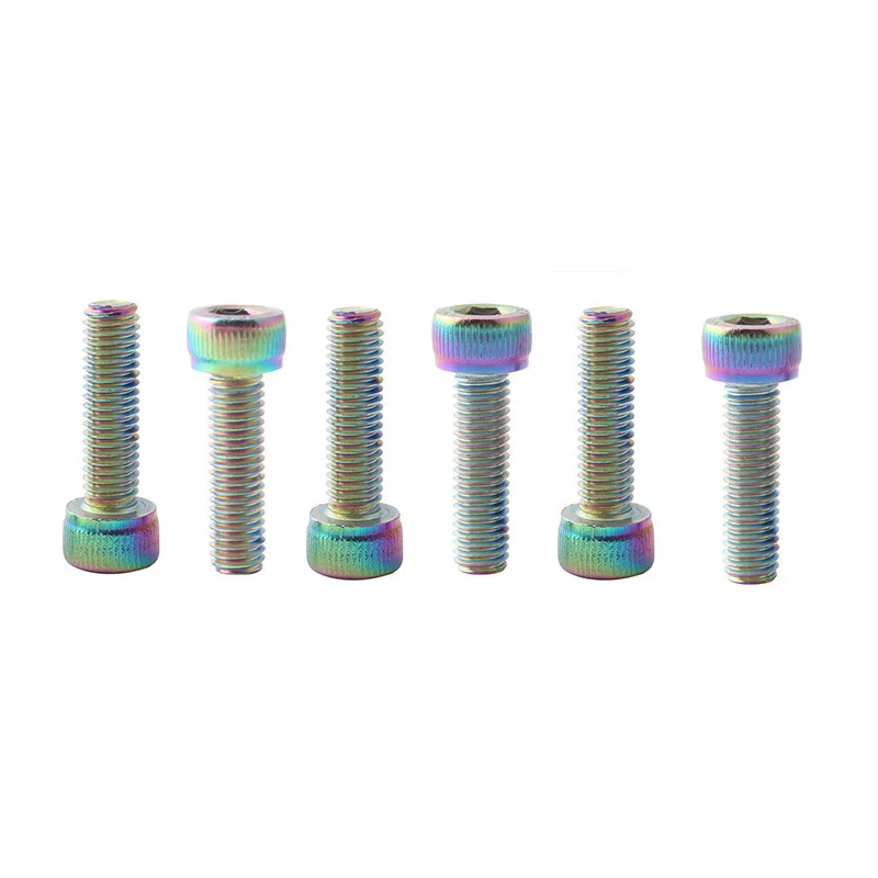 6Pcs Bike Stem Bolts M5X18mm Stainless Steel Handlebar Stem Screw MTB Road Fixed Gear
6Pcs Bike Stem Bolts M5X18mm Stainless Steel Handlebar Stem Screw MTB Road Fixed Gear