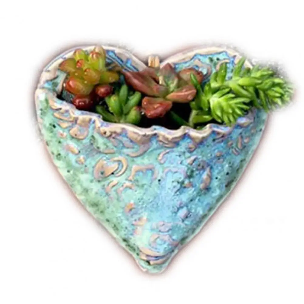 Vintage Flowerpot Reusable Plant Pot Garden Supplies Retro Heart Shape Mini Planter 
Vintage Flowerpot Reusable Plant Pot Garden Supplies Retro Heart Shape Mini Planter