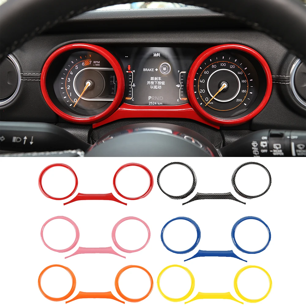 ABS Dashboard Instrument Cover Decoration Trim Kit for Jeep Wrangler JL Gladiator JT 2018-2021 Interior Car Accessories
ABS Dashboard Instrument Cover Decoration Trim Kit for Jeep Wrangler JL Gladiator JT 2018-2021 Interior Car Accessories
