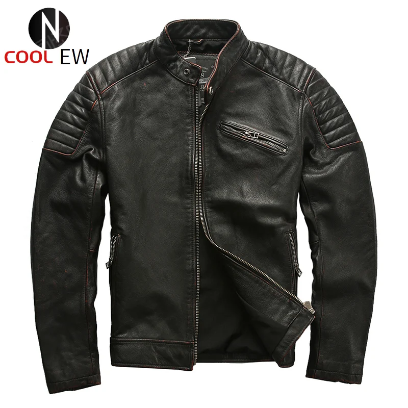 350 Super Offer ! Read Description! Asian Size Genuine Cow Skin Mens Cowhide Casual Vintage Leather Jacket
350 Super Offer ! Read Description! Asian Size Genuine Cow Skin Mens Cowhide Casual Vintage Leather Jacket