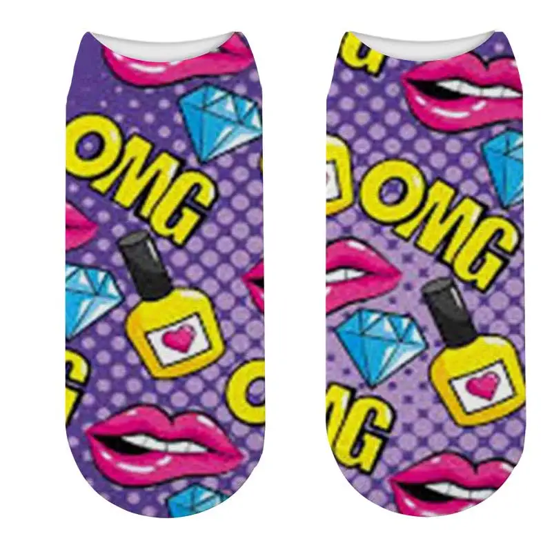 Cool Hip Hop Summer Sock Striped Patterned Short Socks Street Style Hip Pop Hipster Ankle Casual Breathable Cool Female Socks
Cool Hip Hop Summer Sock Striped Patterned Short Socks Street Style Hip Pop Hipster Ankle Casual Breathable Cool Female Socks