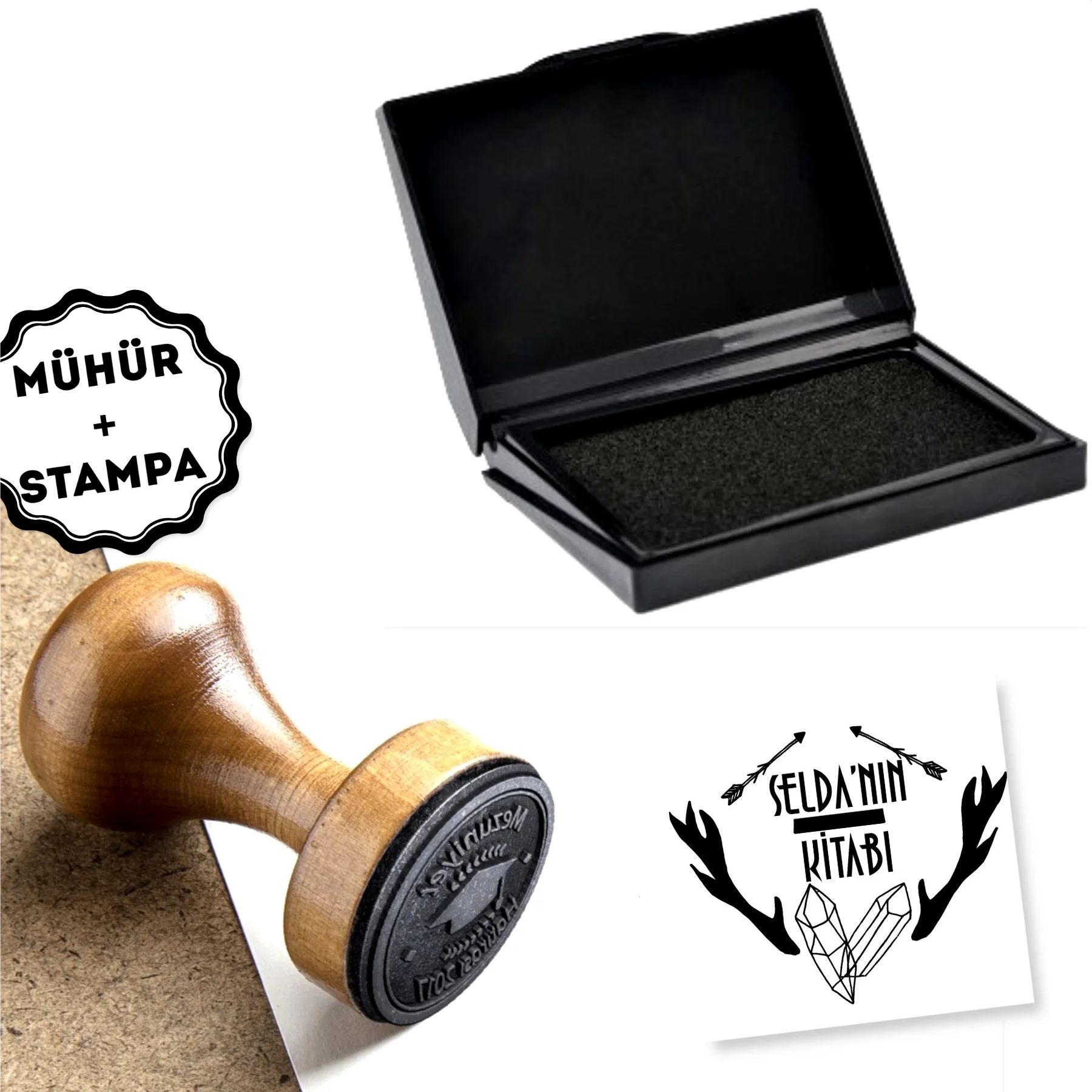 Personalized Name Written Wood Book Seal-A802
Personalized Name Written Wood Book Seal-A802