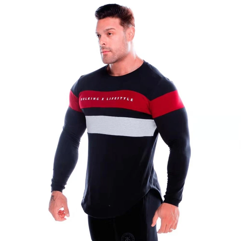 2021 Men Skinny Long sleeves t shirt Gyms Fitness Bodybuilding Shirts Male Casual Fashion Cotton Tee Tops Summer Clothing
2021 Men Skinny Long sleeves t shirt Gyms Fitness Bodybuilding Shirts Male Casual Fashion Cotton Tee Tops Summer Clothing