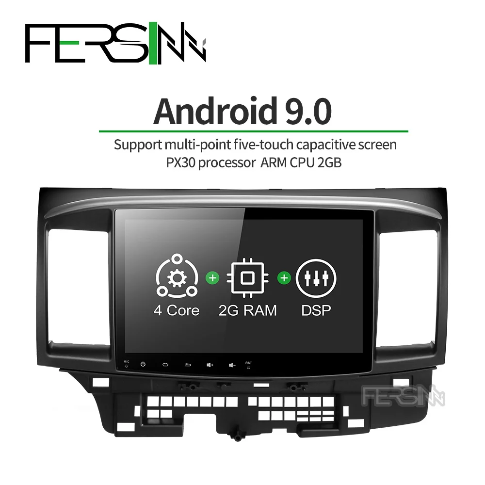 Fersinny CYS1060 PX30 Android 9 0 для Mitsubishi Lancer стерео Мультимедиа gps Радио автомобильный dvd