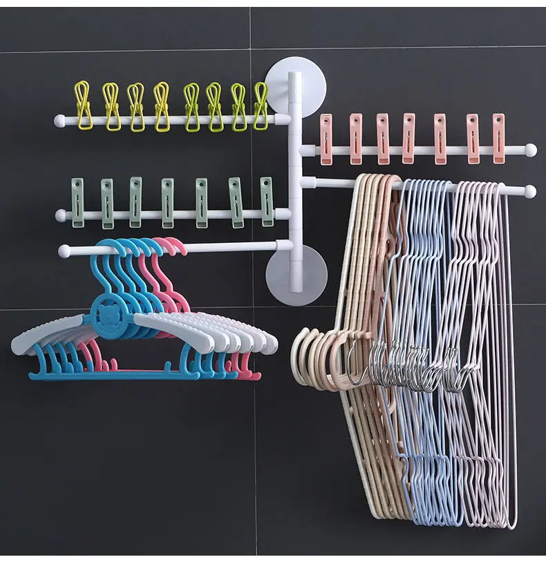 Towel rack free punching rotating towel bar bathroom multi-layer clothes rack hanging rod bathroom rack towel rack
Towel rack free punching rotating towel bar bathroom multi-layer clothes rack hanging rod bathroom rack towel rack