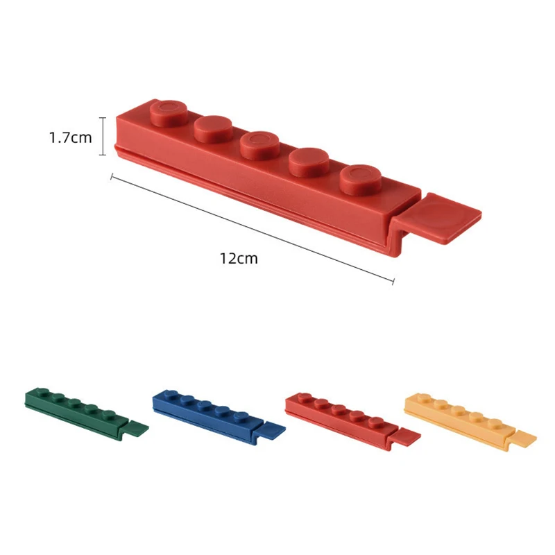 4Pcs Kitchen Food Sealing Clip Building Block Plastic Preservation Clip Household Multi-purpose Snack Bag Sealing Clips
4Pcs Kitchen Food Sealing Clip Building Block Plastic Preservation Clip Household Multi-purpose Snack Bag Sealing Clips