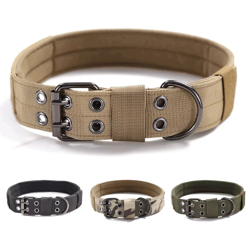Pet Dog Collar Nylon Mesh Wear-resistant Five-speed Adjustable Pin Buckle Dog Collar Outdoor Training Tactical Dog Collar
Pet Dog Collar Nylon Mesh Wear-resistant Five-speed Adjustable Pin Buckle Dog Collar Outdoor Training Tactical Dog Collar