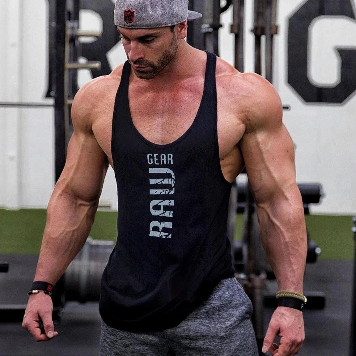 2021 New Mens Cotton Tank Tops Shirt Gym Fitness Vest Sleeveless Male Casual Bodybuilding Sports Workout Clothes Clothing -40
2021 New Mens Cotton Tank Tops Shirt Gym Fitness Vest Sleeveless Male Casual Bodybuilding Sports Workout Clothes Clothing -40