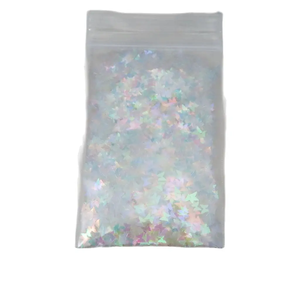50g/bag 3mm Butterfly Glitter clear Rainbow 1 bag Clear Iridescent Butterfly Glitter * Solvent Resistant for Nail Art *,211407
50g/bag 3mm Butterfly Glitter clear Rainbow 1 bag Clear Iridescent Butterfly Glitter * Solvent Resistant for Nail Art *,211407