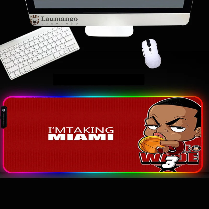 Basketball Large LED RGB Mouse Pad Gaming Keyboard USB Data Cable Mousepad Gamer XXL Computer Table Mat 
Basketball Large LED RGB Mouse Pad Gaming Keyboard USB Data Cable Mousepad Gamer XXL Computer Table Mat
