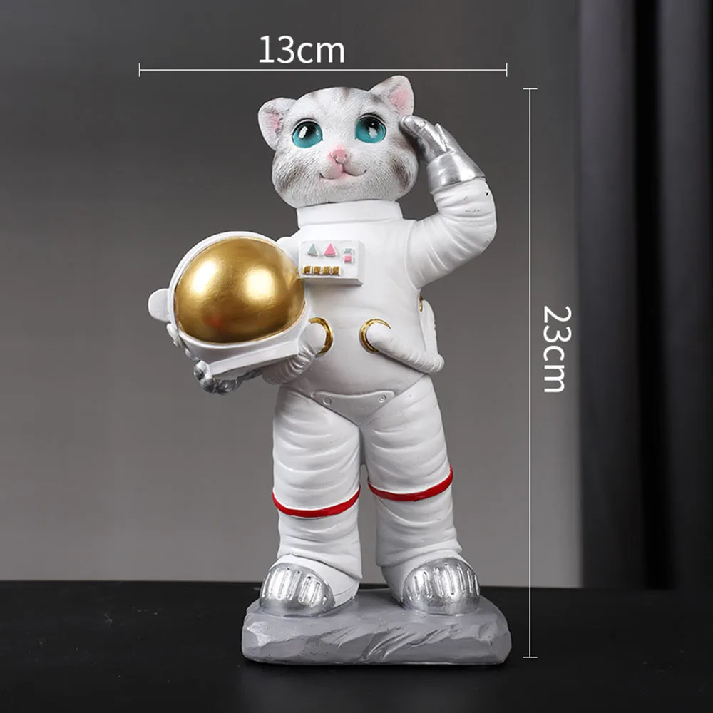 Creative Space Cat and Dog Series Crafts Resin Decoration Home Living Room TV Cabinet Aerospace Decorat Study Room Bookcase
Creative Space Cat and Dog Series Crafts Resin Decoration Home Living Room TV Cabinet Aerospace Decorat Study Room Bookcase