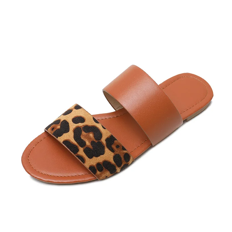 Big Size Flat Shoes Female Slippers Soft Slides Comfort Leopard Scandals TPR PU Casual Basic Rome leopard Fabric Leisure
Big Size Flat Shoes Female Slippers Soft Slides Comfort Leopard Scandals TPR PU Casual Basic Rome leopard Fabric Leisure