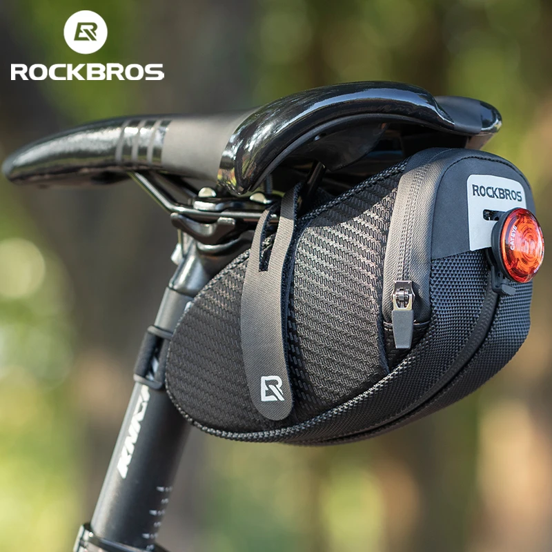 ROCKBROS Bicycle Bags Mountain Bike Road Rainproof Reflective High Capacity Bike Saddle Tail Bag Riding Equipment Accessories
ROCKBROS Bicycle Bags Mountain Bike Road Rainproof Reflective High Capacity Bike Saddle Tail Bag Riding Equipment Accessories
