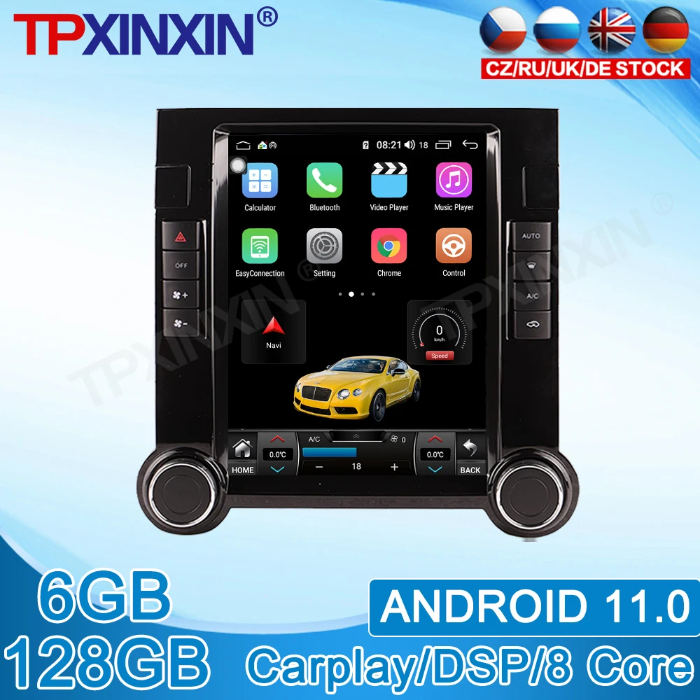 Android 11 DSP Carplay For Volkswagen Touareg 2003 - 2010 Car DVD Multimedia Player Radio Tape Recorder Video GPS Navigation
Android 11 DSP Carplay For Volkswagen Touareg 2003 - 2010 Car DVD Multimedia Player Radio Tape Recorder Video GPS Navigation