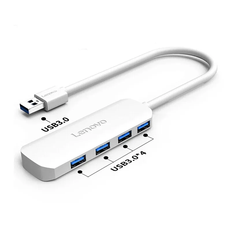 Lenovo USB 3.0 HUB adapter 4-port splitter is suitable for PC computer notebook Macbook docking station splitter
Lenovo USB 3.0 HUB adapter 4-port splitter is suitable for PC computer notebook Macbook docking station splitter