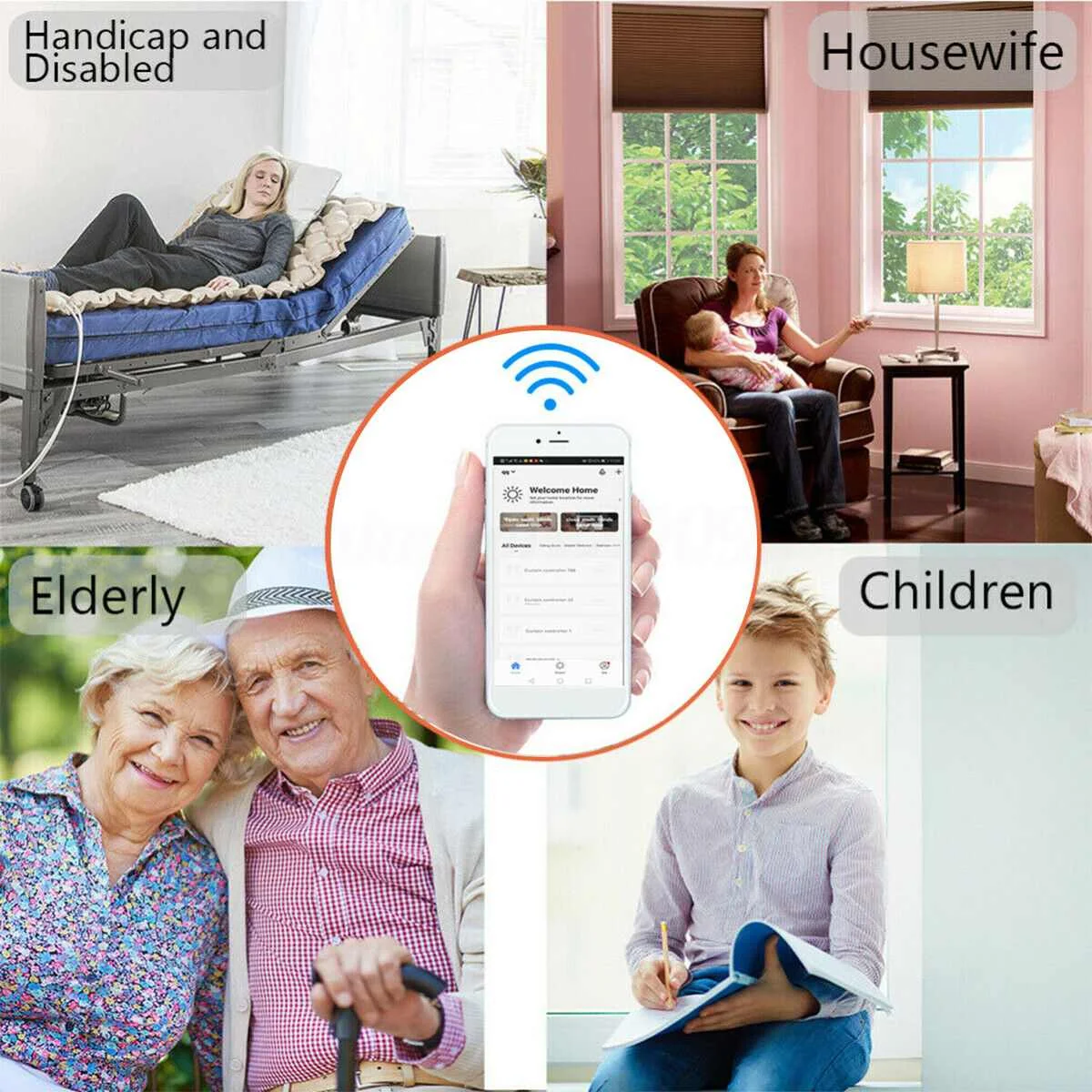 NEW Smart DIY Motorized Chain Roller Blinds Shade Shutter Drive Motor Powered By Solar Panel and Charger bluetooth APP Control
NEW Smart DIY Motorized Chain Roller Blinds Shade Shutter Drive Motor Powered By Solar Panel and Charger bluetooth APP Control