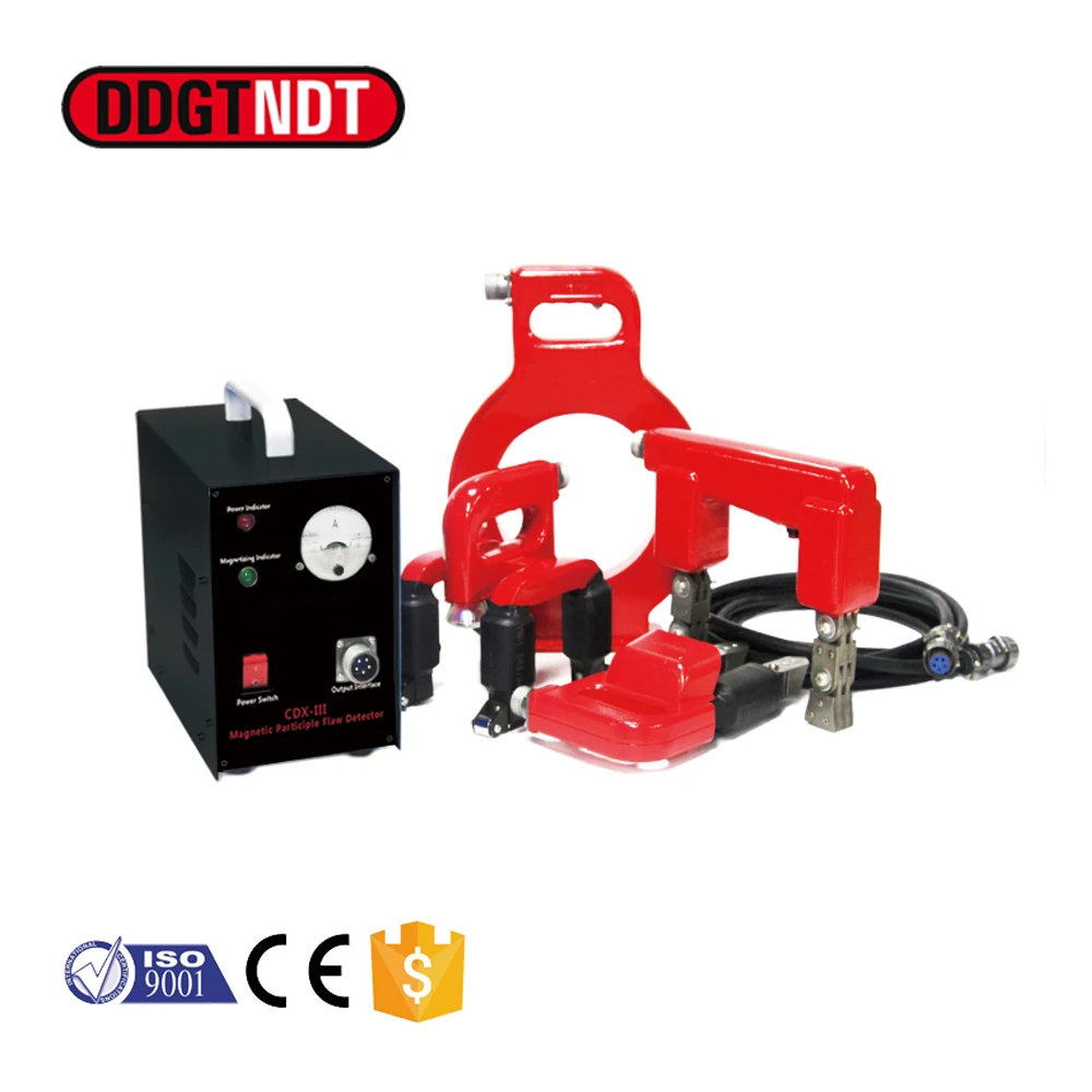CDX-III Multifunctional NDT MT Weld Inspection Testing Yoke Magnetic Particle Flaw Detector
CDX-III Multifunctional NDT MT Weld Inspection Testing Yoke Magnetic Particle Flaw Detector