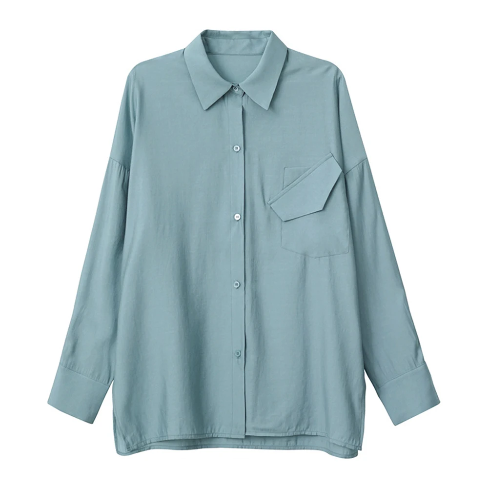 Women White Loose Shirt Blouse Fashion Casual Solid Long Sleeve Buttons Top Blusas Shirt Elegant Female Ladies Top
Women White Loose Shirt Blouse Fashion Casual Solid Long Sleeve Buttons Top Blusas Shirt Elegant Female Ladies Top