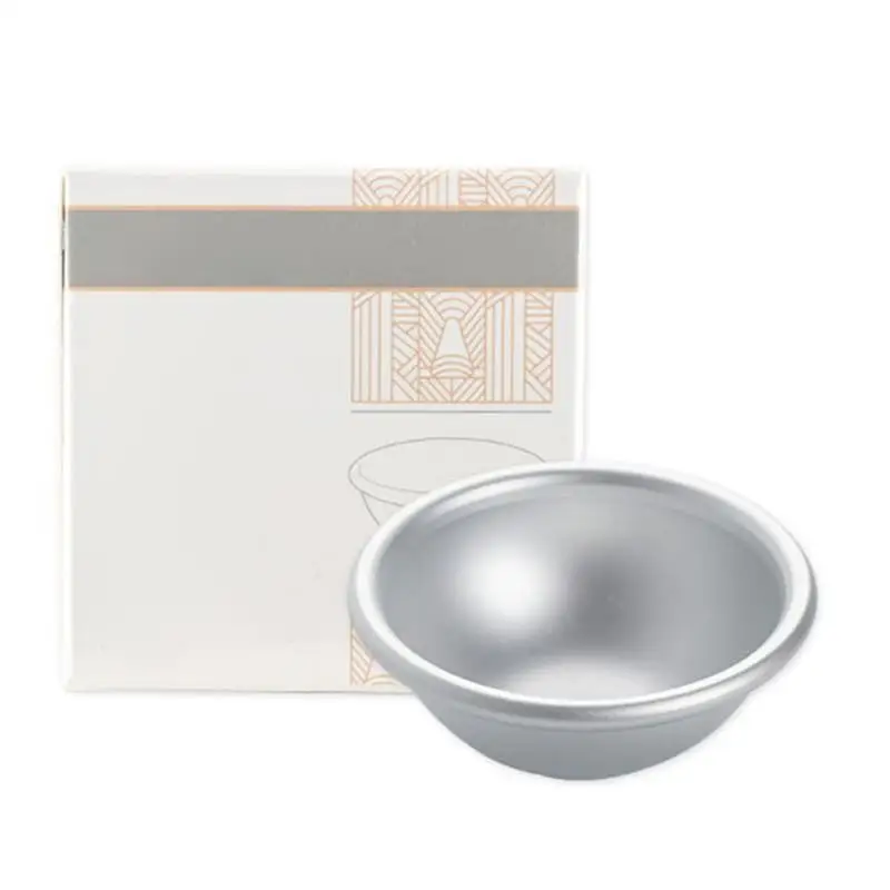 1pcs Bath Ball Mold Aluminum Alloy Bath Bomb Mold Creative Mold 3D Semi Ball Sphere Shape DIY Bathing Tool Accessories
1pcs Bath Ball Mold Aluminum Alloy Bath Bomb Mold Creative Mold 3D Semi Ball Sphere Shape DIY Bathing Tool Accessories