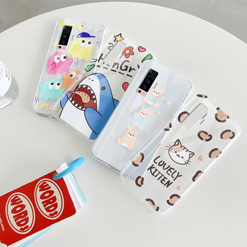 For vivo X50 case cartoon bear transparent TPU cover cute animal fall protection back cover phone case
For vivo X50 case cartoon bear transparent TPU cover cute animal fall protection back cover phone case