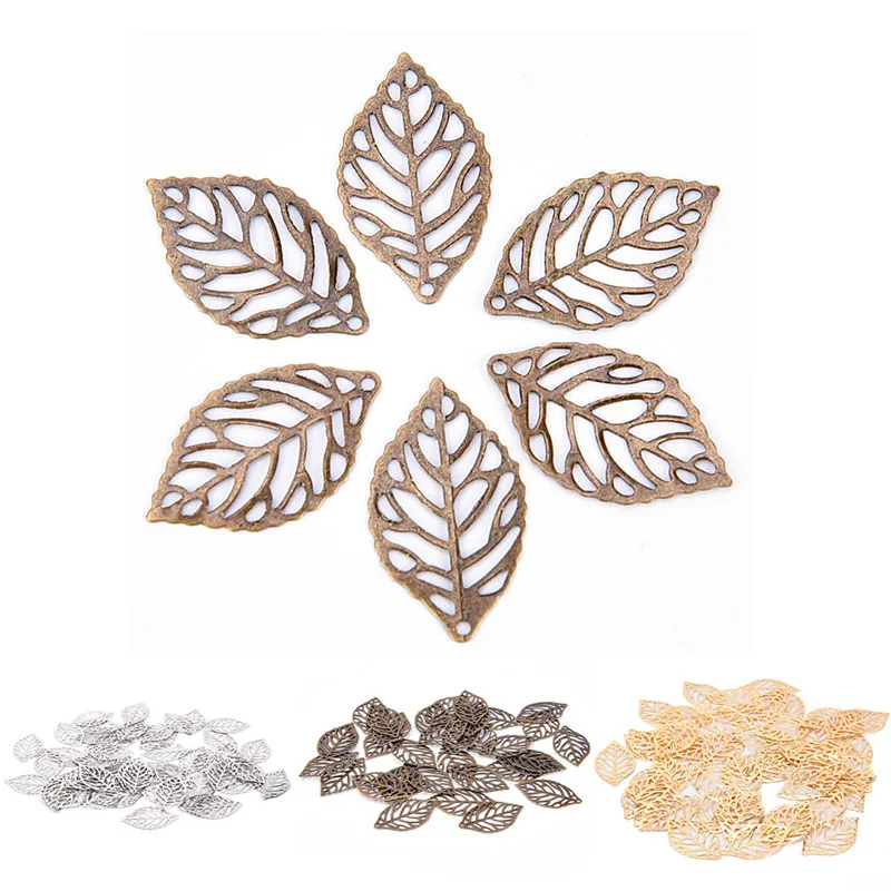 50Pcs Leaf Filigree Wraps Connectors Metal Crafts Connector For Jewelry Making DIY Earing Jewelry Accessories Charm Pendant
50Pcs Leaf Filigree Wraps Connectors Metal Crafts Connector For Jewelry Making DIY Earing Jewelry Accessories Charm Pendant