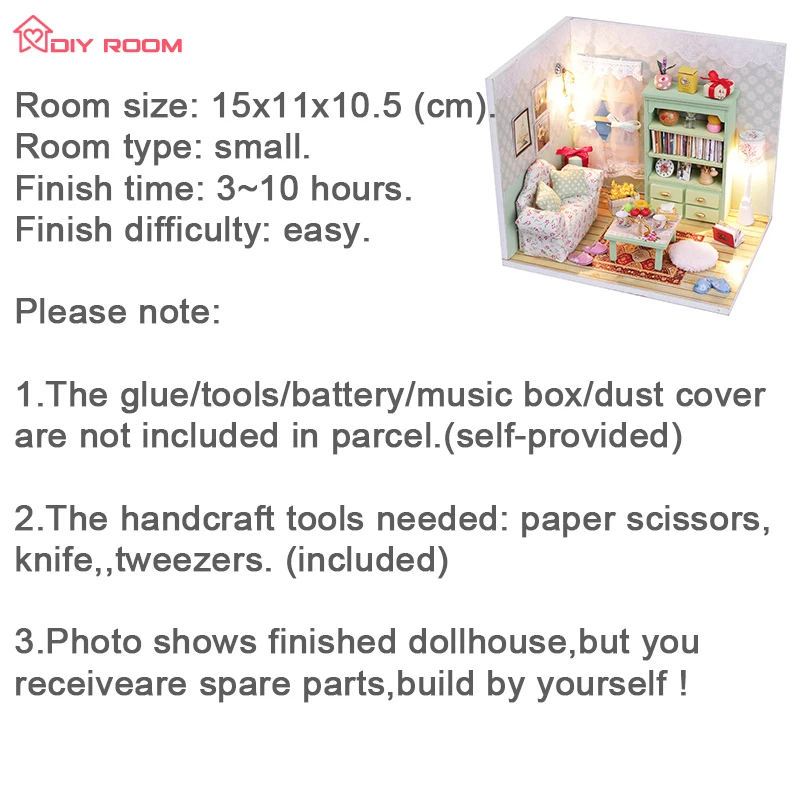 Miniature House DIY Mini Dollhouse Kits Roombox Doll House Hoom Girls Bedroom Wooden Puzzle Birthday Gift Dropshipping
Miniature House DIY Mini Dollhouse Kits Roombox Doll House Hoom Girls Bedroom Wooden Puzzle Birthday Gift Dropshipping