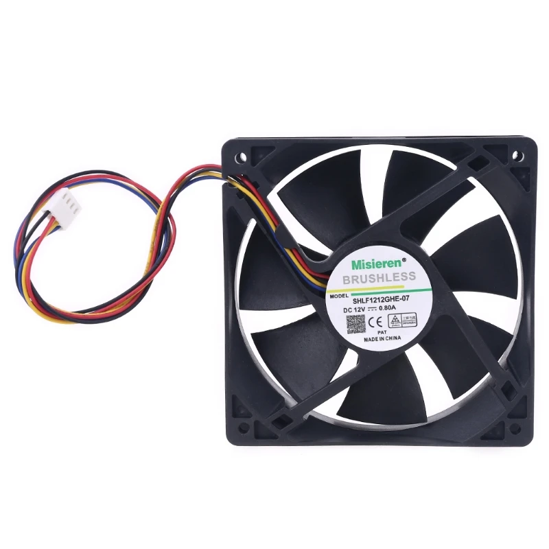 6500 RPM 12025 12V cooling Fan for AntMiner D3 L3+ S9 T9 S15 T15 S17 T17 Misieren SHLF1212GHE-07
6500 RPM 12025 12V cooling Fan for AntMiner D3 L3+ S9 T9 S15 T15 S17 T17 Misieren SHLF1212GHE-07