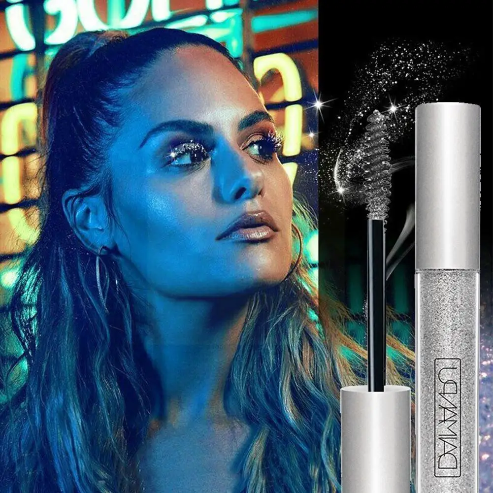 Diamond Glitter Mascara Quick Dry Water Drop Cosmetic Waterproof Curling Long Thick Eyelash Shiny Lasting Bulklash Rimel 
Diamond Glitter Mascara Quick Dry Water Drop Cosmetic Waterproof Curling Long Thick Eyelash Shiny Lasting Bulklash Rimel